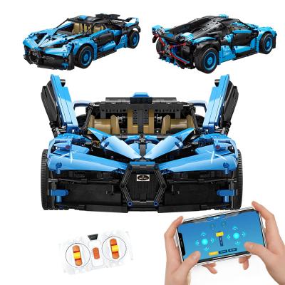 China Toy Moyu Lego Technic MOC Model Bricks OEM Legoing Blocks Bugattied Fireball Building Blocks 1/8 Toy Car for sale