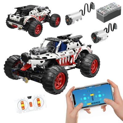 China Building Toy Moyu Blocks Technic OEM of RC Car Monster Truck MOC Legoing Toys Building Block Electronic Toy Brick for sale