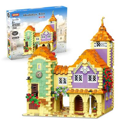 China MOYU 2948 Plastic Building Toy PCs City Bricks Street View Building Block DIY Legoing Set Toy For Children for sale