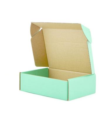 China Recycled Materials Colored Cardboard Design Printed Corrugated Shipping Box for sale