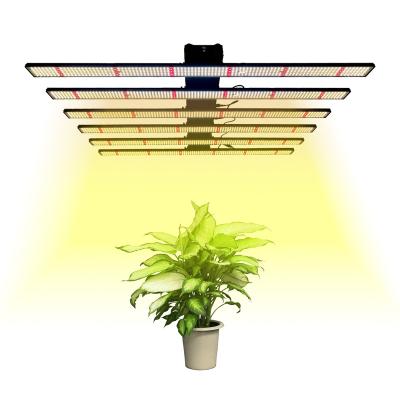 China RJ Port Wire Dimming PPF 320W 640W 720W 1000W Full Spectrum Dimmable Indoor Medicinal Plant KUNSIND LED Grow Light Commercial for sale