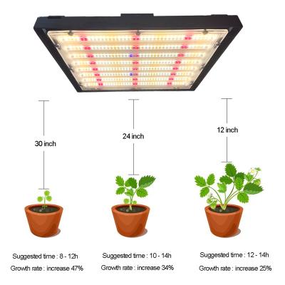 China Seed Starting 150W Dimmable Full Spectrum UV & IR LED Grow Light With Excellent Heat Dissipation Design For Indoor Grow Tent for sale