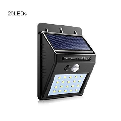 China Waterproof Polycarbonate Outside Lighting Wall Mounted Outdoor Led Solar Wall Light Fixture for sale