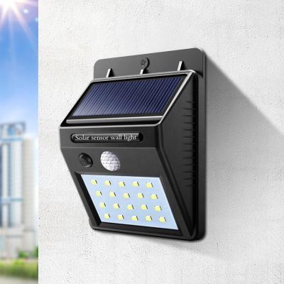 China Wall Mounted Waterproof Outdoor Lighting Security Wall LED Solar Light for sale