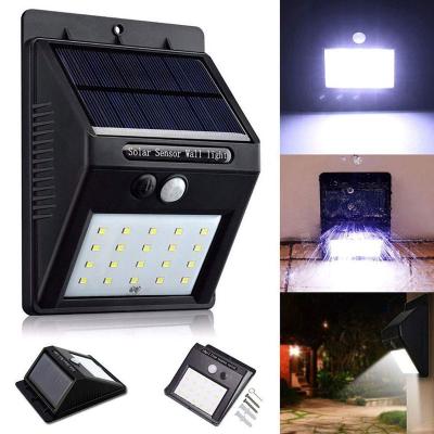 China LED Motion Sensor Outdoor Solar Light Security Outdoor Lighting Wireless Lamp for sale