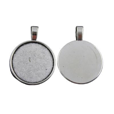 China China Supplier Alloy Cabochon Base Tray Bezels Blank Pendant Jewelry Eco Friendly Professional Tray for sale