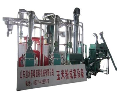 China Complete Set Model Maize Wheat Flour Processing Equipment 6FYTP Grain Processing Line for sale