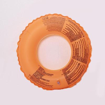 China PVC Pool Float Ring Swimming Ring For Children Inflatable Donut Swimming Ring for sale