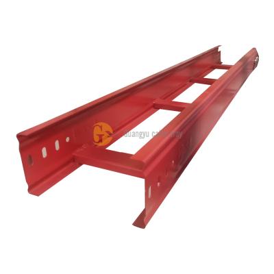 China Customized Good Quality Spray Type Steel Stair Type Cable Tray Guangyu Metal Ladder Manufacturers for sale