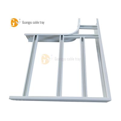 China Guangyu steel top qualsteel ladder type horizontal cable tray elbow stair type factory direct for sale