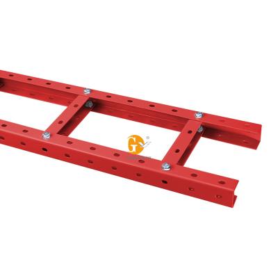 China Guangyu Steel Hot Dip Galvanized Steel Cable Tray Ladder Type Manufacturers for sale