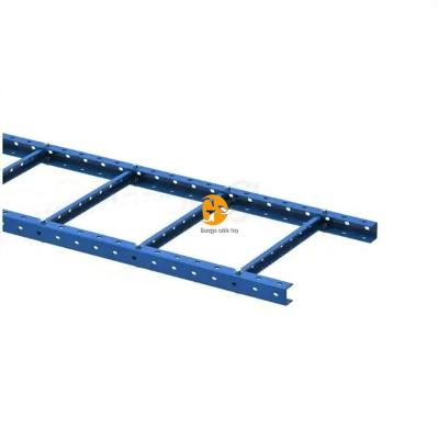 China Blue Steel U Shaped Guangyu Steel Telecom Cable Ladder Shelf for sale