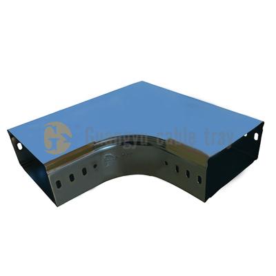 China Guangyu Steel Good Quality Hot Dip Galvanized Steel Type and Tray Type Horizontal Bend Cable Tray Bend for sale