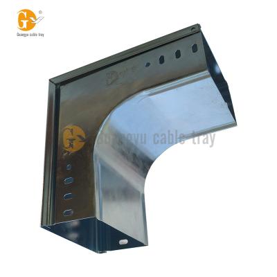 China Guangyu Steel Top Quality Hot Dip Galvanized Steel Cable Trunking Vertical Bending Up for sale