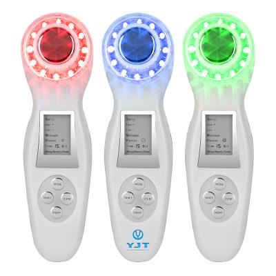 China OEM LOGO Portable Face Lift Device Face Lift Device Facial Care Machine Massager For Skin Rejuvenation Red Light Anti Aging Therapy for sale