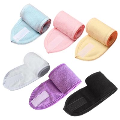 China Soft 2020 Cute Cosmetic Soft Cloth Cosmetic Soft Cloth Cosmetic Yoga Microfiber Yoga Microfiber Women Hair Accessories Women Headband Hair Salon Bath Shower Makeup for sale