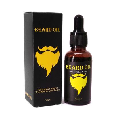 China Moisturizing Pure Natural Organic Beard Care Serum Spray Gentlemen Softens Strengthens Beards and Mustaches Beard Oil Growth Private Label for sale