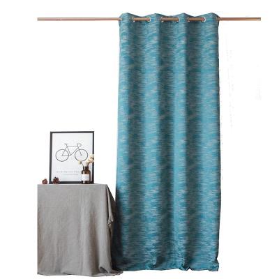 China Blackout Factory Direct Jacquard Polyester Curtain Window Curtain for sale