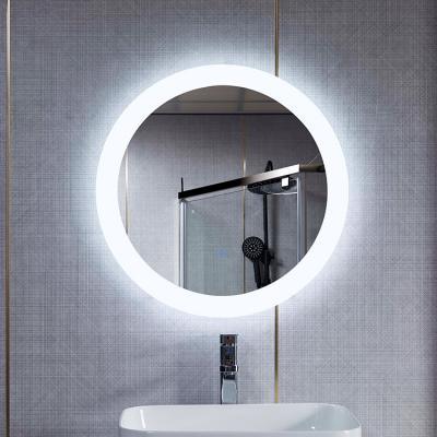 China Foshan Designer Bathroom Mirror Modern Smart Mirror Light Hotel Vanity Mirror Light Touch Control Sets for sale