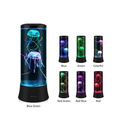 China Lighting Works Magic 3D Jellyfish Night Lighting Lamp with Remote Control for Home Decoration for sale