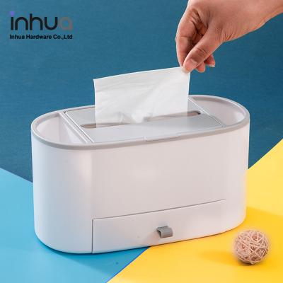 China ABS household tissue box fashion factory storage paper towel office box modern direct simple tissue box for sale