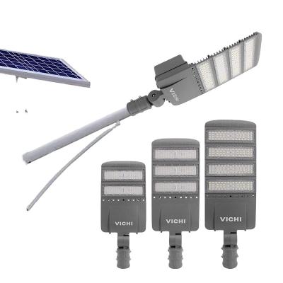 China Outdoor Solar New ROUTE Vichi 2022 Solar Light Street Lights Outdoor Lighting LED Solar System IP65 Waterproof With Sensor Timer for sale