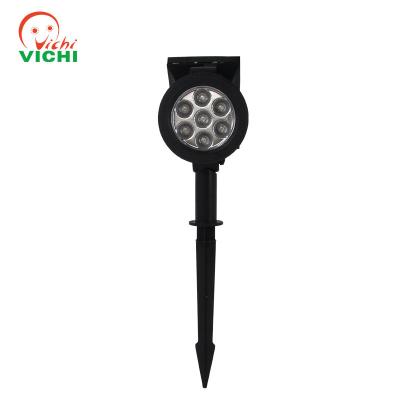 China Outdoor Waterproof Solar Garden Vichi 2.2W IP65 Landscape LED Post Lamp LED Solar Lamp for sale