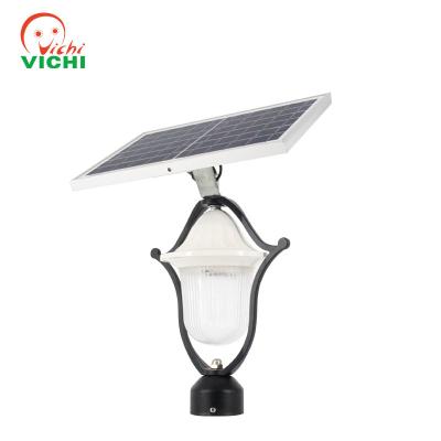 China Vichi garden lights waterproof indoor solar lamp for garden solar outdoor street garden lights solar garden lamp for sale