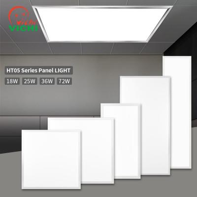 China Modern Vichi 4000K 600x600 led hot sale commercial thin panel headlamp office light outdoor recessed ceiling lamp for sale