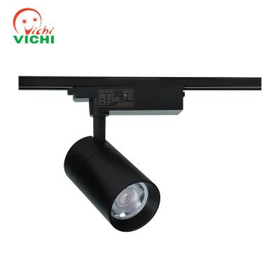 China RESIDENTIAL MALL SUPERMARKET OFFICE Vichi wall washer led track light 30w aluminum die casting dimmable PC IP20focus led track light for sale