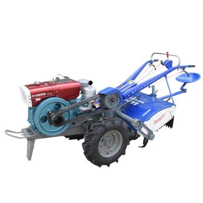 China Chinese Agri Cultivator Walking Tractor Tools Garden Used Mini Tractor with ditcher, rotovator for sale