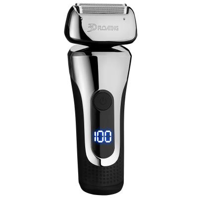 China Best Selling Triple Blade Triple Electric Shaver Haircut Machine Beard Removal Machine USB Rechargeable Men Maker Portable Fiber for sale