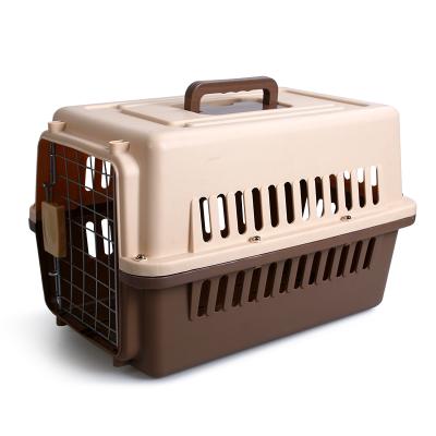 China Sustainable Small Dog Cat Travel Flight Transportadora Para Perros Cage Crates Establishments for sale