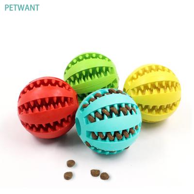 China Viable Hot Puppie Ball Shop Dog Treatball Rubber Dog Ball Training Dog Ball Treat for sale