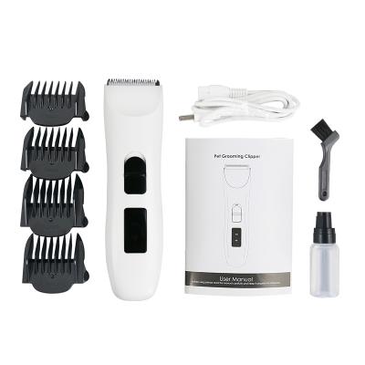 China Viable Pet Grooming Tool Cat Hair Clippers Trimmer Electric Petwant PHC-710 Ceramic Blade For Dog Paws for sale