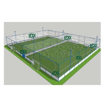 China Customized Wholesale Price Full Set Equipment Professional Sports Field Football / Training Sports Field Cage for sale