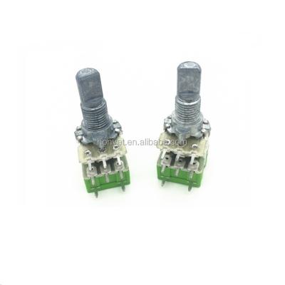 China 12mm rotary potentiometer with switch RV12211GS for sale