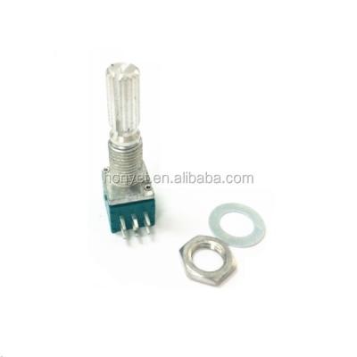 China 9mm ALPS 2gang rotary potentiometer with long shaft RV9130GO for sale