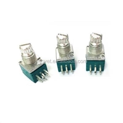 China 9mm Dual Unit Vertical Rotary Potentiometer RV9110GO B10K for sale