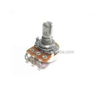 China 16mm wh148 18teeth splid /solid shaft rotary potentiometer for musical instruments RV16108 B103 for sale