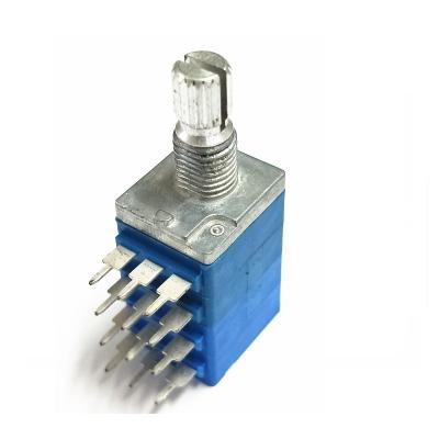 China Volume control RV128BO 4gang stereo potentiometer for sale