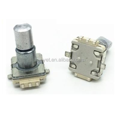 China Consumption Rotary Sensor 11mm SMT Encoder With Switches for sale