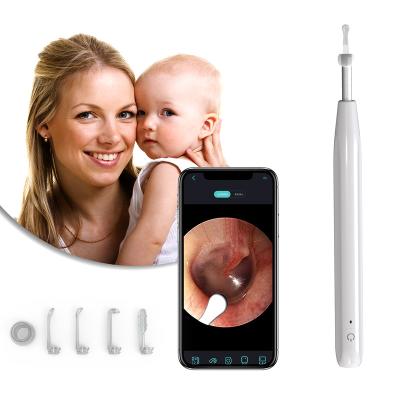 China ABS+Stainless Steel New Product Ear Wax Removal Tool Best Ear Endoscope Camera 1080P WIFI Ear Clean Camera 2022 for sale