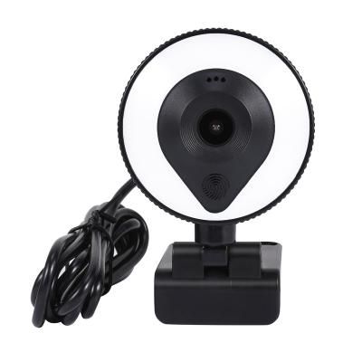 China 2021 Newest 4k Ring Light Adjustable Beauty Shine Webcam 1080P Webcam Light With LED Light W21 for sale