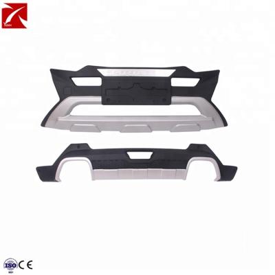 China Directly Make Car Accessories ABS Front Rear Skid Plate Guard Cover Bumper Protector For KIA Sportage R 2018 for sale