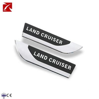 China Make Directly Car Exterior Accessory Badge Side Fender Stickers Symbolize For Toyota Land Cruiser LC200 08-20 for sale