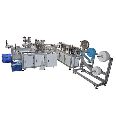 China To Make Semi Automatic Products Nonwoven Face Mask Production Line Making Machine for sale