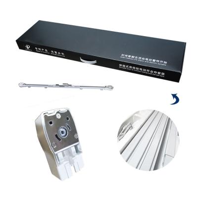 China Remote Control IP40 Saykey Curtain Motor+ +4 Meter Tracl Kit Work All Certified Z-Wave Curtain Motor Kit for sale