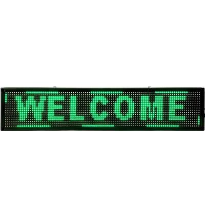 China JDJ hot sale indoor variable led signage p10 32x16cm p10 programmable led pantalla semi-outdoor fixed led display for sale