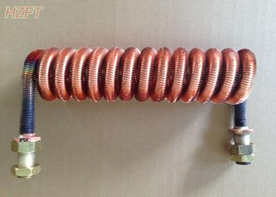 China Customized Condenser Coils Liquid Cooling / Finned Coil Heat Exchangers for sale